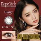 DopeWink 日拋彩妝隱形眼鏡 10片裝（預購）Eye catch｜Mix with｜Fleur｜Glossy Series - MediMall HK