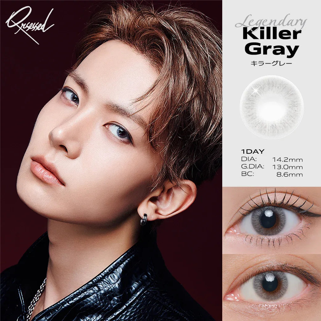 Qrsessed 日拋彩妝隱形眼鏡 10片裝（預購） - MediMall HK 主圖