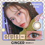 AND MEE Series 月拋彩妝隱形眼鏡 1片裝（預購） - MediMall HK