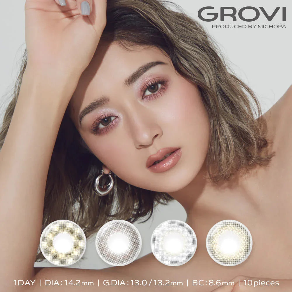 GROVI 日拋彩妝隱形眼鏡 10片裝（預購） - MediMall HK 主圖